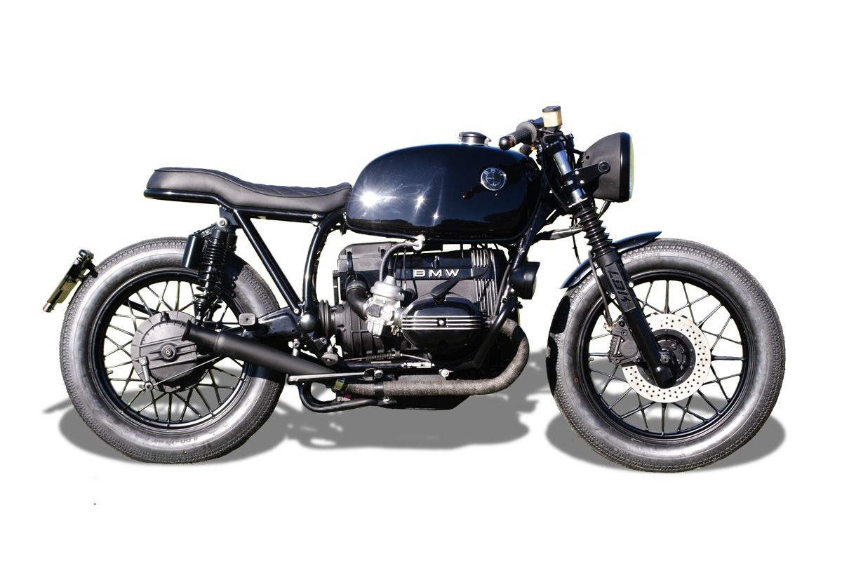 BMW r100 cafe racer black